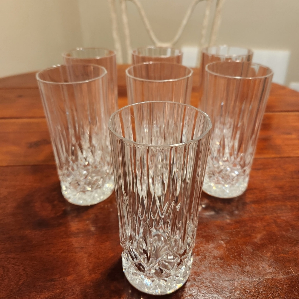 Crystal  Highball Glass Set Of 6